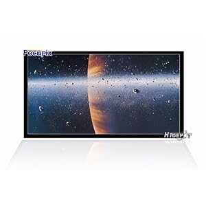 Focupix 16:9 Widescreen Fixed Frame Projector Screen - 85