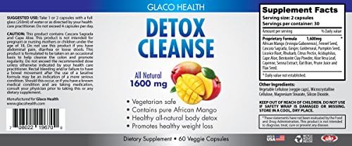 Detox Cleanse 1600mg serving - Flush your body of harmful toxins and skyrocket your energy levels!