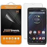 Motorola Droid Turbo Tempered Glass Screen Protector, Supershieldz&reg; Ballistics Glass 0.3mm 9H Hardness Featuring Anti-Scratch, Anti-Fingerprint, Bubble Free -Crystal Clear - Retail Packaging