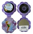 Disney Fairies Pop-up Travel Hairbrush - Tinker Bell Folding Hair brush and compact mirror