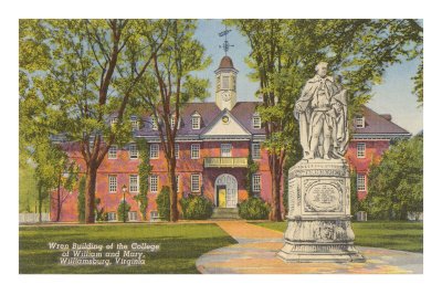 College Of William And Mary, Williamsburg, Virginia Masterposter