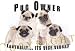 pug14  - Pug Mouse Pad Dog Mousepad Vice Versa