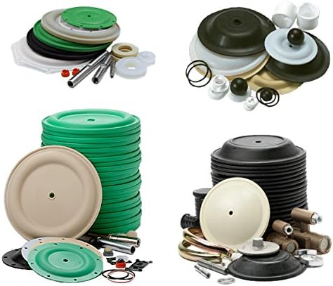 PP02/TF/TF/NTF Fluid Section Repair Kit for Wilden Pumps; PTFE Metallic