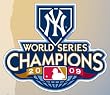New York Yankees 2009 World Series Champions Magnet