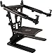 Ultimate Support Hyperstation QR Hyper Series Desktop and 5/8? Thread Mountable Laptop/DJ Stand