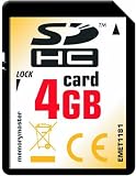 Memory Master 4GB SDHC Secure Digital card