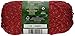 Bernat Handicrafter Holiday Sparkle Yarn, 2.8 Ounce, Red