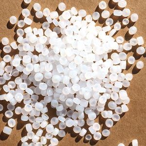 Natural Plastic Pellets for Crafting - Non-Toxic and Washable - Firm Stuffing Filler for Dolls Weighted Blankets Bean Toss and Cornhole Bags with a Soft Texture (5 lbs)