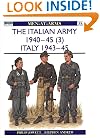 The Italian Army 1940-45 (3): Italy 1943-45 (Men-at-Arms) (v. 3)