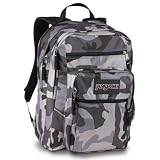  : JanSport Big Student Backpack (Storm Grey Army Camo)