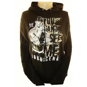 WWE John Cena Mens Hoodie Sweatshirt - You Can't See Me