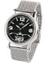 Aristo 4H262-TT Aviator Automatic Watch with Mesh Bracelet and Sapphire Crystal