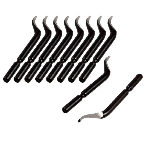 Uxcell BK3010 S150 Replacement Deburred Tool Deburring Blades, 10-Piece