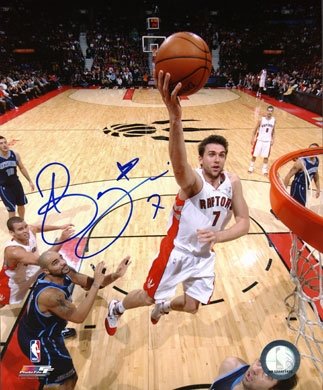 Andrea Bargnani Toronto Raptors Autographed/Hand Signed 16X20 Photo
