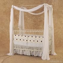 venetian 3 in 1 crib antique white