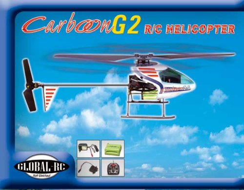 51ln%2BJGK3bL Global RC Carboon G2 Battery Powered Radio Controlled RC Helicopter