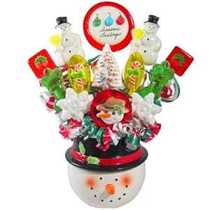 Christmas Candy Bouquet Ideas