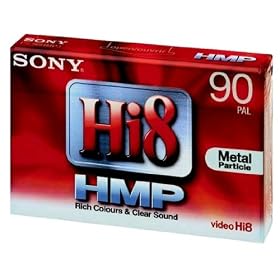 Sony Single 90 Min Hi8 Cassette