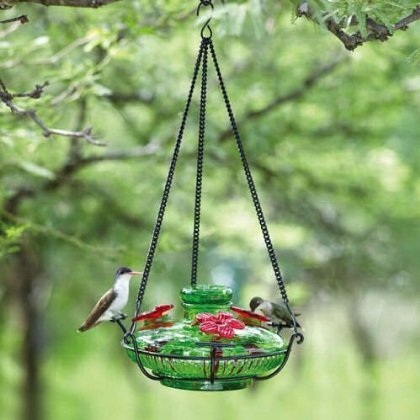 Parasol BLOOMPG Bloom Perch Feeder Green