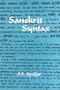 Sanskrit Syntax