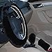 Pesp® Non-slip Car Decoration Steering Wheel Handbrake Gear Shift Cover Plush New (Black)