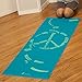 RatMat Yoga Mats - Thick ¼ - Foldable and Rollable - Travel Friendly - Yoga Towel Bundles - Phthalate Free Mats - 100% Microfiber Yoga Towels