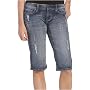 Vigoss Juniors' Cuffed Crop jeans with Back Pocket Decoration