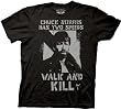Chuck Norris Two Speeds Black Adult T-shirt