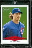 2007 Bowman Heritage Prospects # BHP25 Jeff Samardzija (XRC - RC - Extended Rookie Prospect Card) Chicago Cubs - Rookie Baseball Card in a Protective Display Case