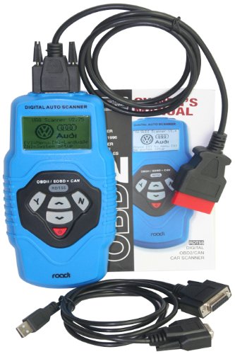 Roadi RDT55 Diagnostic Trouble Code Reader for Volkswagen and Audi Vehicles with OBDII Vehicle Live Data