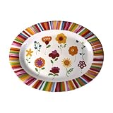BIA Cordon Bleu Melina's Garden Oval Platter
