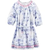 オシュコシュ OSHKOSH/ フローラル バンダナ プリント ドレス プリント ワンピース 6歳【並行輸入】