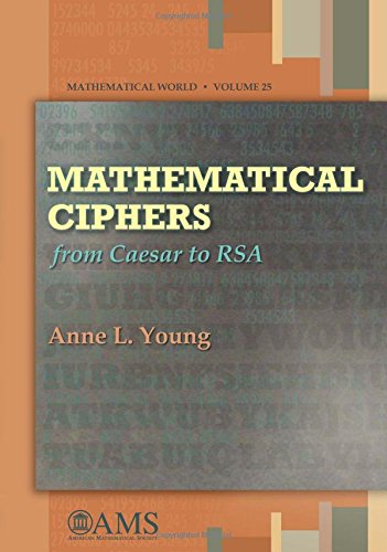 Mathematical Ciphers: From Caesar to RSA (Mathematical World), by Anne L. Young
