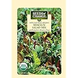 Seeds of Change Certified Organic Salad Mix, Mesclun - 900 milligrams, 500 Seeds Pack
