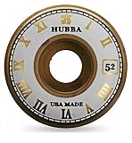 Hubba Big Timers Gold Urethane Skateboard Wheels - 52mm