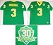 Joe Montana Adidas Premier Notre Dame 30th Anniversary Green NCAA Jersey