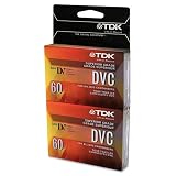60 - Minute Mini DVC Tapes , 2/pack
