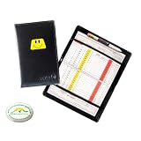 Smiley Golf Score Card Holder With Free Sherpashaw Ball Marker