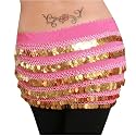 Multi-Row Coin Bellydance Wrap