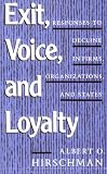 Exit, Voice, and Loyalty