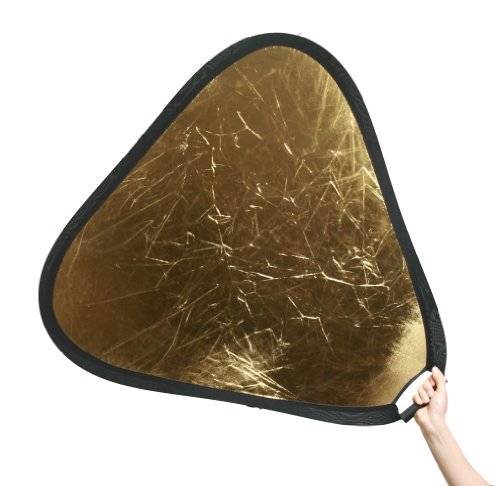 Fancierstudio Handheld Photography Studio Video Reflector 32 Gold Reflector Silver Reflector By FancierstudioB0047FOJE2