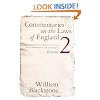 Commentaries on the Laws of England Vol.2