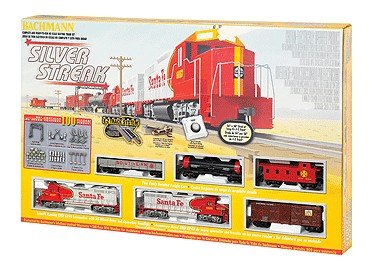 Bachmann HO Silver Streak Train Set