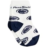Penn State Nittany Lions Infant 0-13 All Over Team Logo Bootie Socks