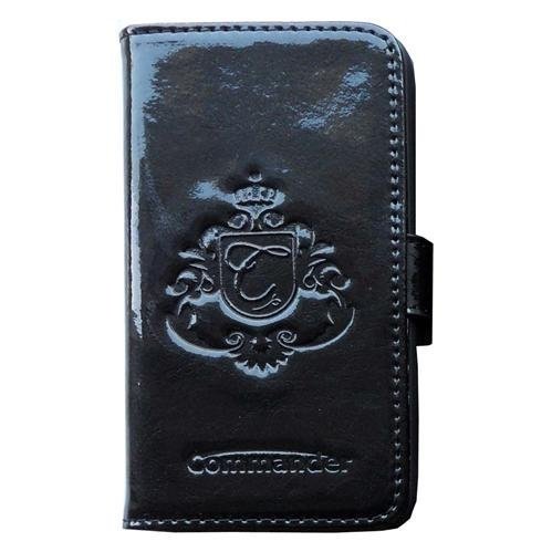 PETER J&Auml;CKEL COMMANDER BOOK CASE Leather Black fuer iPhone 4 Preisvergleich