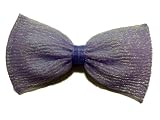 Shimmery Iridescent Purple The Little Mermaid Hair Bow- Shimmer Candies Collection (Barrette)