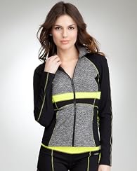 Space-Dye Funnel Jacket - BEBE SPORT