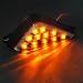 Brand New Moto Bike Motorcycle Clear Lens Flush Mount Flushmount Amber LED Turn Signals Light For Honda CBR 600 F3 F4i 929 954 1000 RR LED