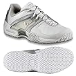 Women's Wilson Trance II Tennis Shoe - White/Silver