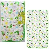 2016年 秋冬 はらぺこあおむし フランネル キルト敷きパット THE WORLD OF ERIC CARLE グリーン◇70×120cm